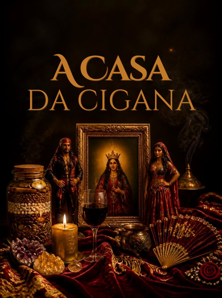Capa do combo A Casa da Cigana